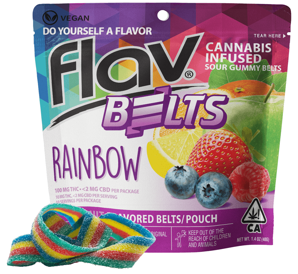 Belt Rainbow 100mg