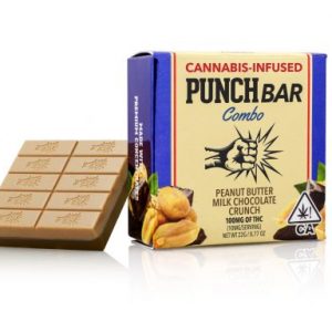 Punch Bar Combo Peanut Butter 100MG