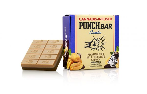 Punch Bar Combo Peanut Butter 100MG