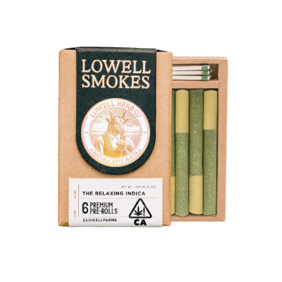 Lowell Smokes 3g Preroll Indica