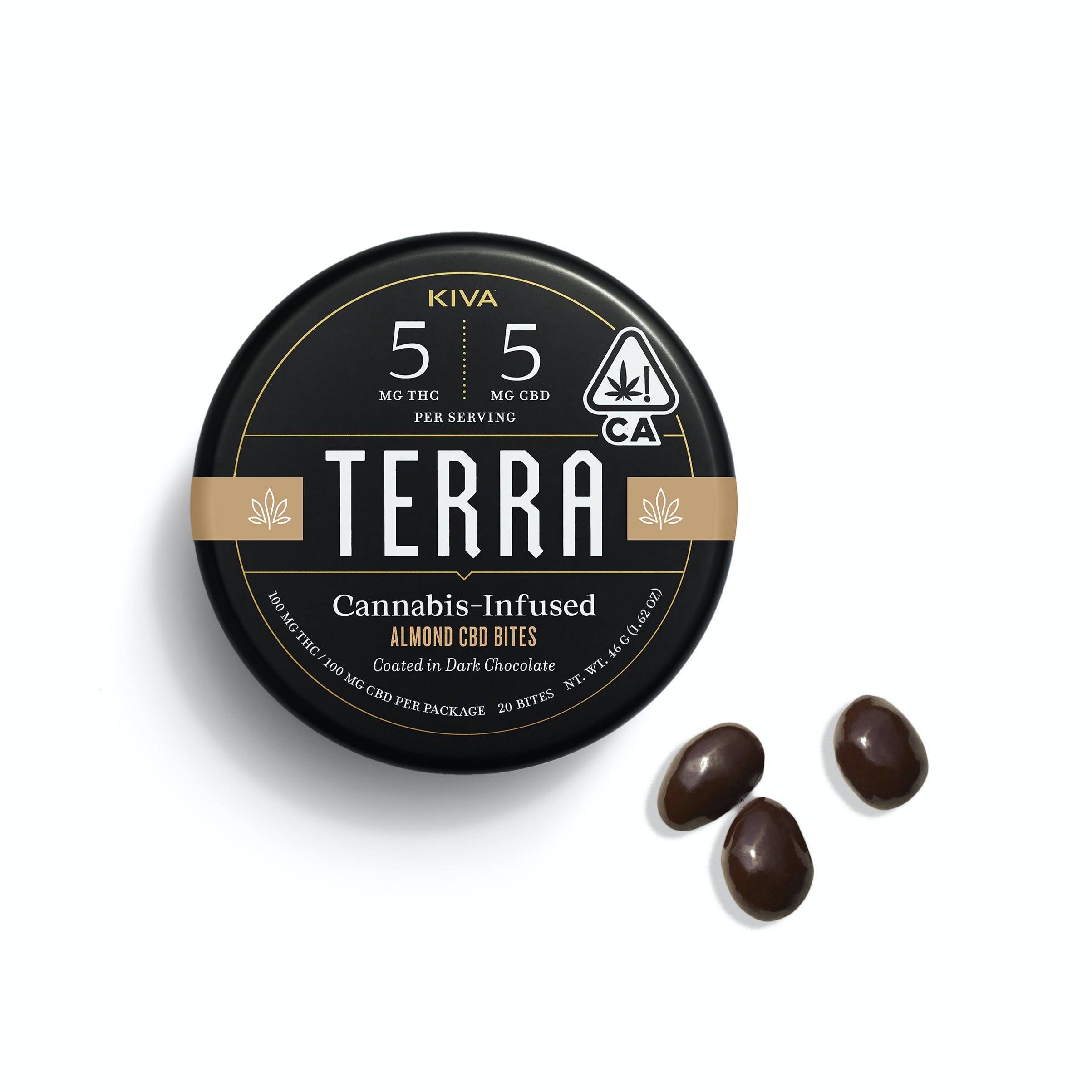 Terra Almond CBD/THC 100mg