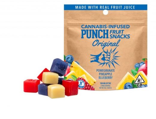 Punch Fruit Snacks Original 100MG