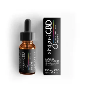 Broad Spectrum CBD Oil Tincture 750MG