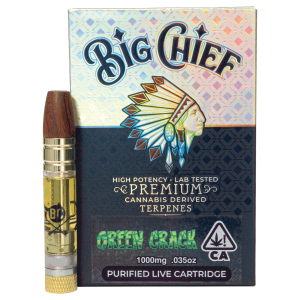 Big Chief CDT Cartridges 1G – Green Crack