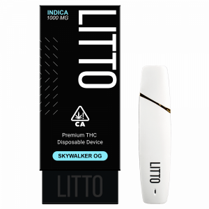 LITTO – Skywalker OG – Premium THC Disposable Vape Pen – 1G