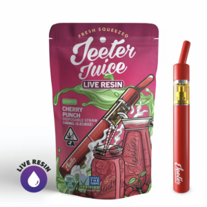 Jeeter | Disposable Live Resin Pen | Cherry Punch