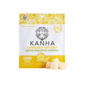 Kanha - Pineapple Gummies - 100 MG